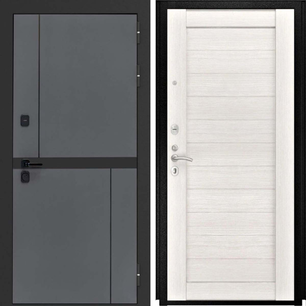 Входная дверь L-Terio СБ-3 беленый дуб