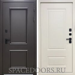 Входная дверь MXDoors Термо Штандарт муар коричневый Ral 8019