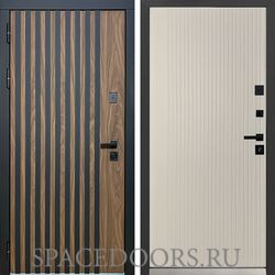 Входная дверь MXDoors MXL-1 Вертикаль Софт шампань