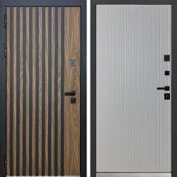 Входная дверь MXDoors MXL-1 Вертикаль Силк маус