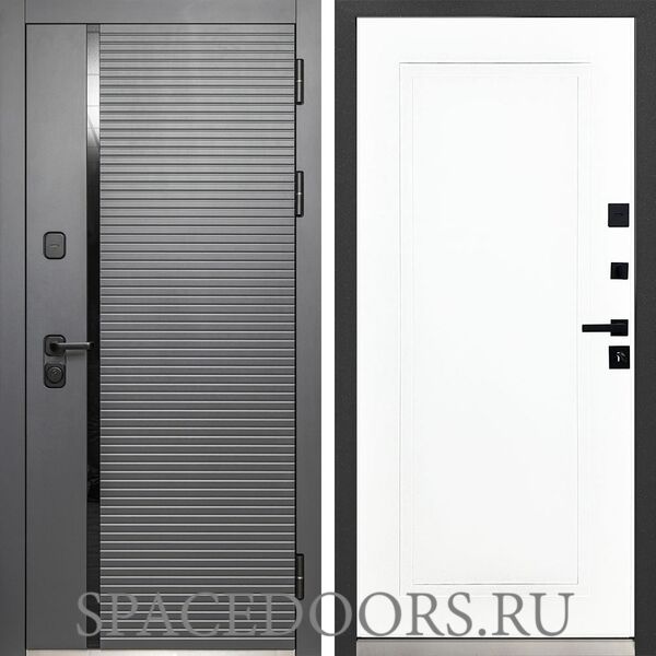 Входная дверь MXDoors MXM-6 Лайн-1 белый