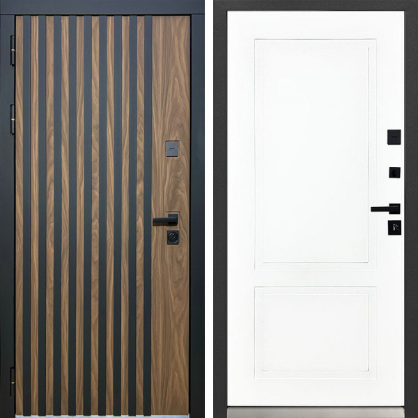 Входная дверь MXDoors MXL-1 Лайн-2 Белый