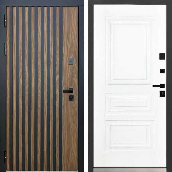 Входная дверь MXDoors MXL-1 Миранда 1 Белый