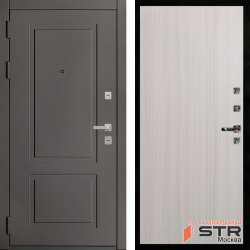 Входная дверь STR Графит НЕО 01