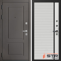 Входная дверь STR Графит НЕО 13