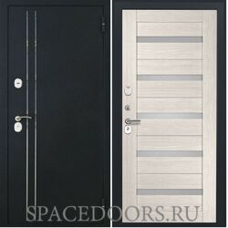 Входная дверь Luxor 37 СБ-1 капучино экошпон