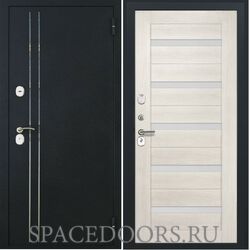 Входная дверь Luxor 37 СБ-1 беленый дуб экошпон
