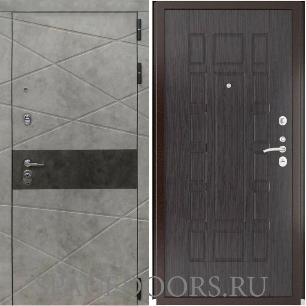 Входная дверь Luxor 31 ФЛ-244 венге пвх