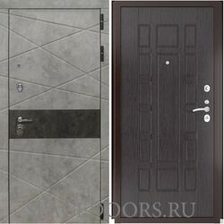 Входная дверь Luxor 31 ФЛ-244 венге пвх