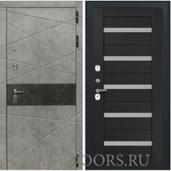Входная дверь Luxor 31 СБ-1 венге экошпон