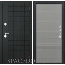Входная дверь Luxor 36 ФЛ-700 ясень грей soft-touch пвх
