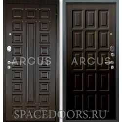 Входная дверь Аргус Люкс АС 2П Сенатор венге - Шоколад венге