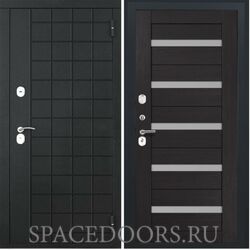 Входная дверь Luxor 36 СБ-1 венге экошпон