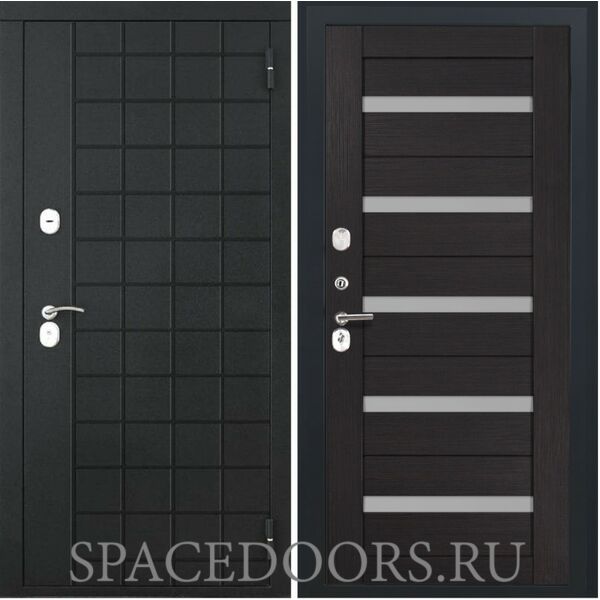 Входная дверь Luxor 36 СБ-1 венге экошпон