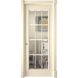 Дверь межкомнатная Прованс 2 эмаль слоновая кость