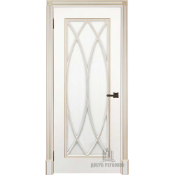 Дверь межкомнатная Элегант эмаль белая