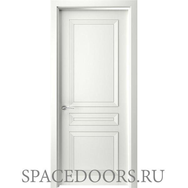 Дверь межкомнатная Авангард 3 эмаль белая