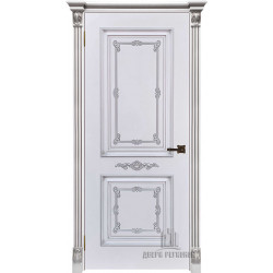 Дверь межкомнатная Багет 31 эмаль белая