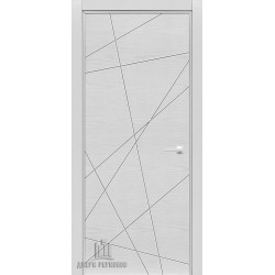 Дверь межкомнатная S9 эко белая эмаль