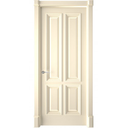 Дверь межкомнатная Санремо эмаль слоновая кость