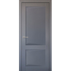 Дверь межкомнатная Перфекто (Perfecto) 102 серый бархат глухая