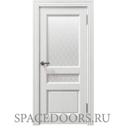 Дверь межкомнатная Соренто (Sorrento) 80014 бьянка soft touch остекленная