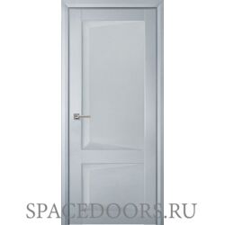 Дверь межкомнатная Перфекто (Perfecto) 102 светло-серый бархат