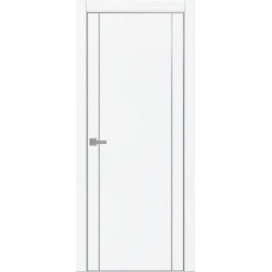 Дверь межкомнатная Тамбурат (Tamburat) 4103 аляска суперматовая металлическая кромка