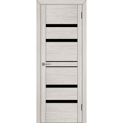 Дверь межкомнатная UniLine 30030 капучино велюр остекленная