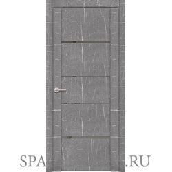 Дверь межкомнатная UniLine Mramor 30039/1 Marable Soft Touch торос серый