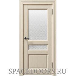 Дверь межкомнатная Соренто (Sorrento) 80014 керамик серена остекленная