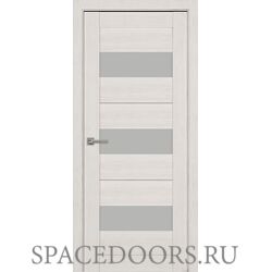 Дверь межкомнатная Модель 04 эко жемчуг остекленная