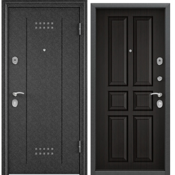 Дверь Torex DELTA-M 10 COMBO Черный шелк DL-2, Венге СК62