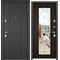 Дверь Torex DELTA-112 Черный шелк RGSO, Дуб мореный DM