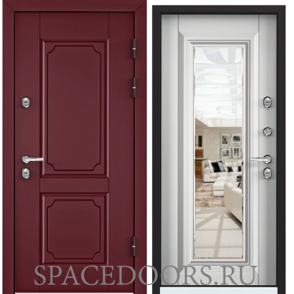 Дверь Torex SNEGIR 45 PP RAL 3005 OS45-05, Белый S45-06