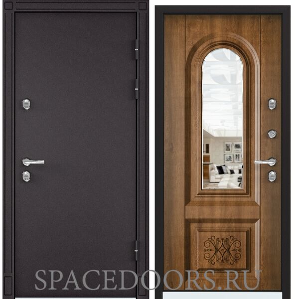 Дверь Torex SNEGIR 45 MP RAL 8019 —, Дуб медовый S45-03