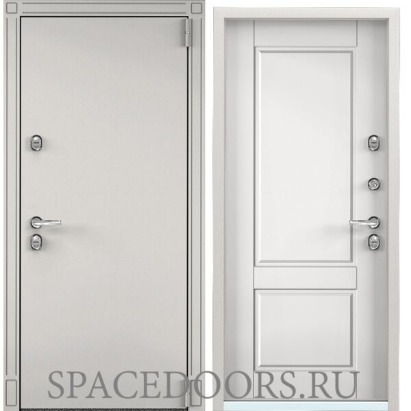 Дверь Torex SNEGIR 55 Бьянко муар —, Белый S55-NC-1