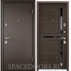 Дверь Torex DELTA-112 Медный антик —, CT Wood Dark Brown DC-2