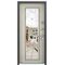 Дверь Torex DELTA-M 11 Черный шелк DL-2, Белый перламутр DM