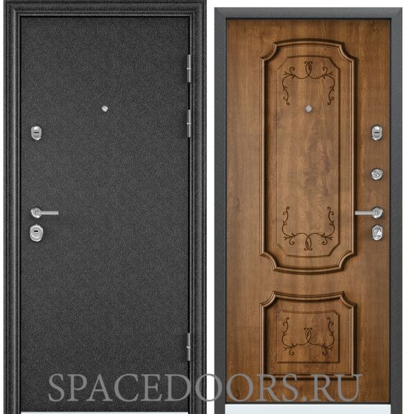 Дверь Torex ULTIMATUM MP Черный шелк —, Дуб медовый 3D-3UFDL