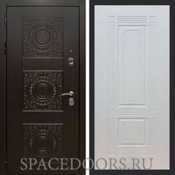 Входная дверь REX 10 Венге фл-2 ясень белый 6 мм