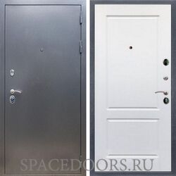 Входная дверь REX 11 Антик серебро ФЛ-117 силк сноу
