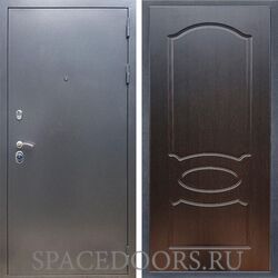 Входная дверь REX 11 Антик серебро ФЛ-128 венге