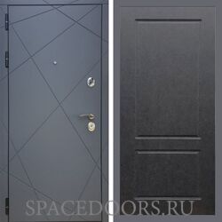 Дверь REX 13 Силк Титан ФЛ-117 штукатурка графит