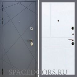 Входная дверь REX 13 Силк Титан ФЛ-290 силк сноу
