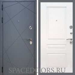 Дверь REX 13 Силк Титан ФЛ-243 белый ясень