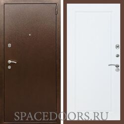 Входная дверь REX 1А Медный антик ФЛ-119 Силк сноу