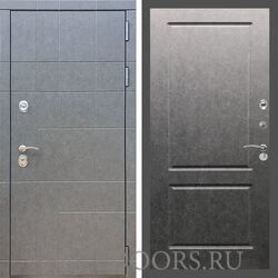 Входная дверь REX 21 Штукатурка графит ФЛ-117 штукатурка графит