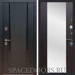 Входная дверь REX 25 Черный кварц сб-16 венге