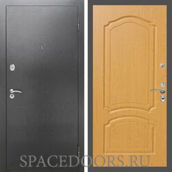 Входная дверь REX 2А Серебро антик ФЛ-140 дуб
